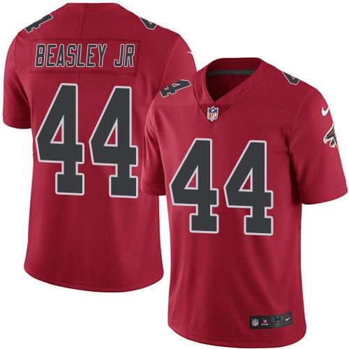 Nike Men & Women & Youth Falcons 44 Vic Beasley Jr Red Color Rush Limited Jersey,We sell and wholesale Nike Men & Women & Youth Falcons 44 Vic Beasley Jr Red Color Rush Limited Jersey on line form chian!